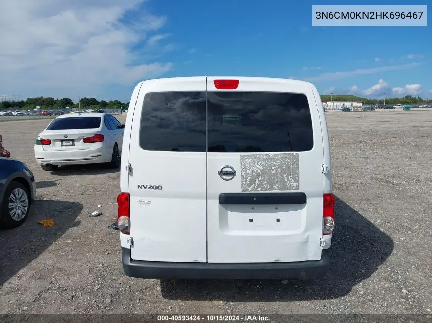 2017 Nissan Nv200 S VIN: 3N6CM0KN2HK696467 Lot: 40593424