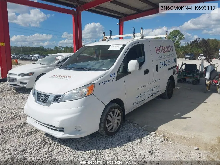 2017 Nissan Nv200 Sv VIN: 3N6CM0KN4HK693117 Lot: 40708270