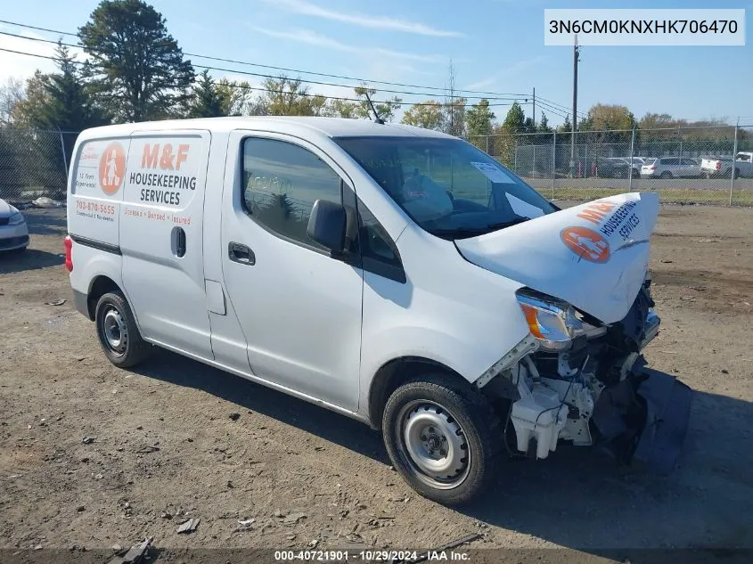 3N6CM0KNXHK706470 2017 Nissan Nv200 S