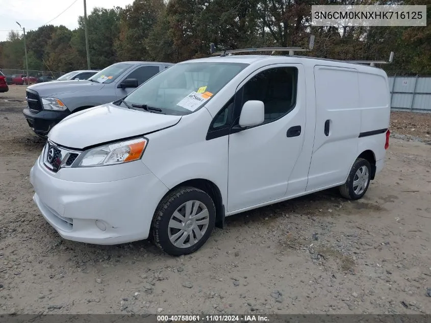 2017 Nissan Nv200 Sv VIN: 3N6CM0KNXHK716125 Lot: 40758061