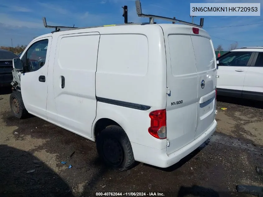 2017 Nissan Nv200 Sv VIN: 3N6CM0KN1HK720953 Lot: 40762044