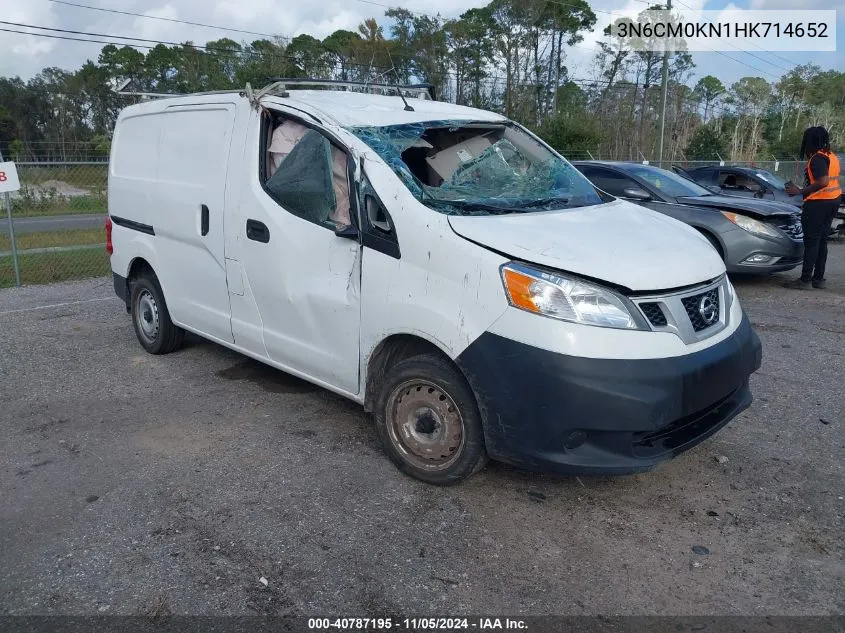 2017 Nissan Nv200 S VIN: 3N6CM0KN1HK714652 Lot: 40787195