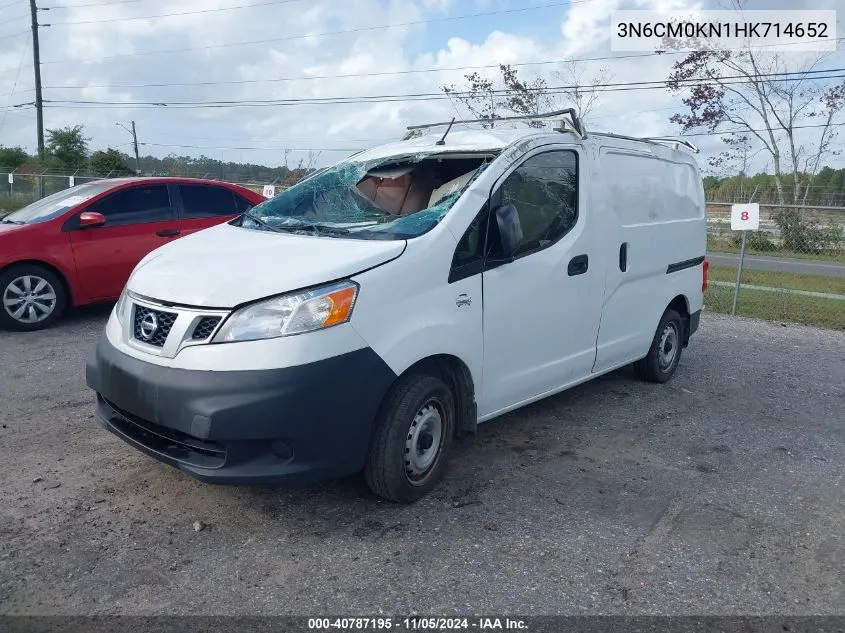 2017 Nissan Nv200 S VIN: 3N6CM0KN1HK714652 Lot: 40787195