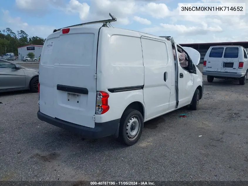 2017 Nissan Nv200 S VIN: 3N6CM0KN1HK714652 Lot: 40787195