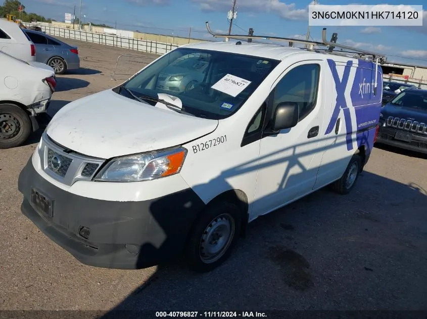 2017 Nissan Nv200 S VIN: 3N6CM0KN1HK714120 Lot: 40796827