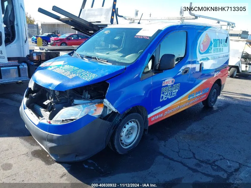 2017 Nissan Nv200 S VIN: 3N6CM0KN8HK713305 Lot: 40830932