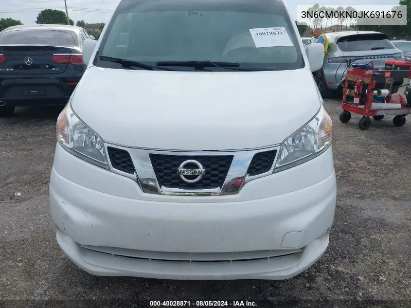 2018 Nissan Nv200 Sv VIN: 3N6CM0KN0JK691676 Lot: 40028871