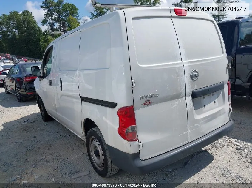 2018 Nissan Nv200 S VIN: 3N6CM0KN0JK704247 Lot: 40079973