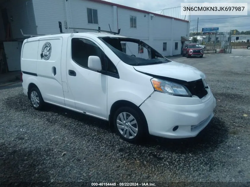 2018 Nissan Nv200 Sv VIN: 3N6CM0KN3JK697987 Lot: 40154445