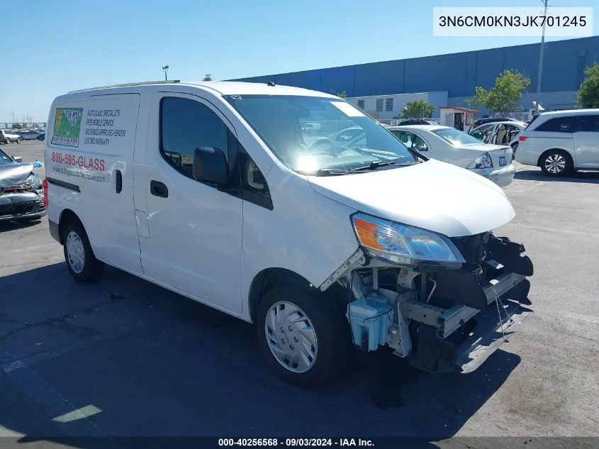 2018 Nissan Nv200 S VIN: 3N6CM0KN3JK701245 Lot: 40256568