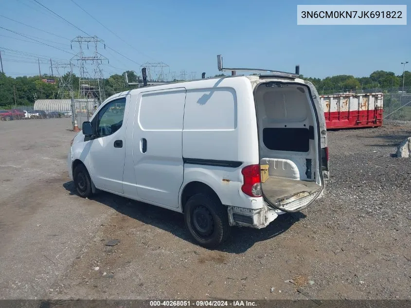 2018 Nissan Nv200 Sv VIN: 3N6CM0KN7JK691822 Lot: 40268051