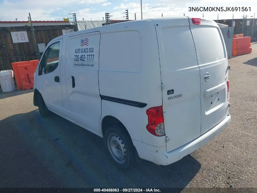 2018 Nissan Nv200 Sv VIN: 3N6CM0KN5JK691561 Lot: 40456063