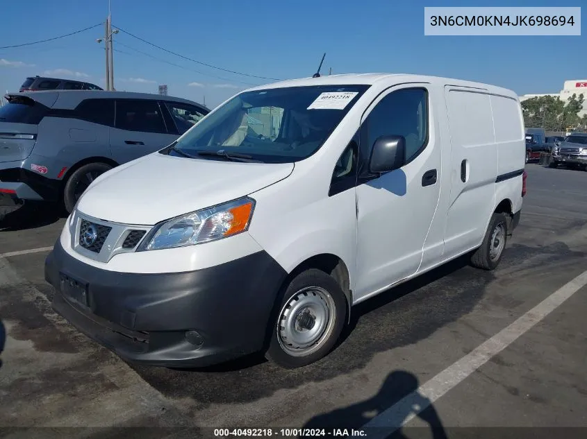 2018 Nissan Nv200 S VIN: 3N6CM0KN4JK698694 Lot: 40492218