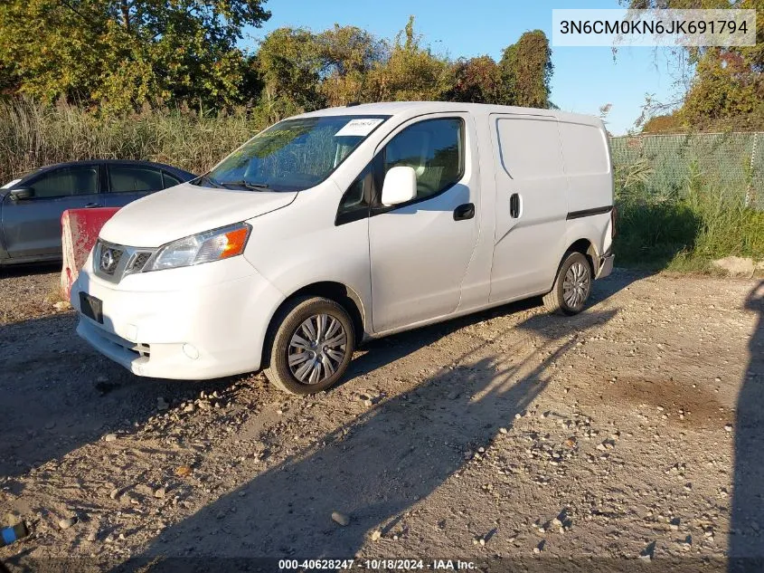 2018 Nissan Nv200 Sv VIN: 3N6CM0KN6JK691794 Lot: 40628247