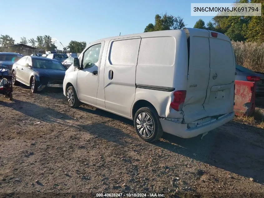 2018 Nissan Nv200 Sv VIN: 3N6CM0KN6JK691794 Lot: 40628247