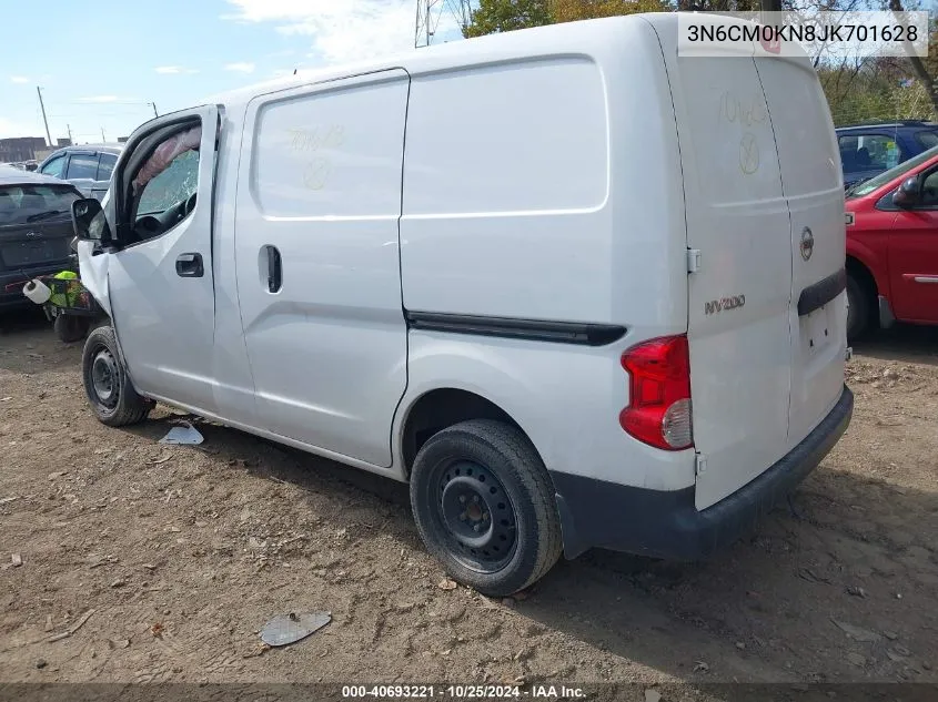 2018 Nissan Nv200 S VIN: 3N6CM0KN8JK701628 Lot: 40693221