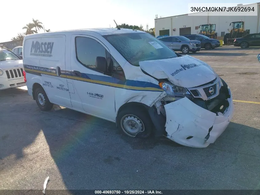 2018 Nissan Nv200 2.5S/2.5Sv VIN: 3N6CM0KN7JK692694 Lot: 40693750