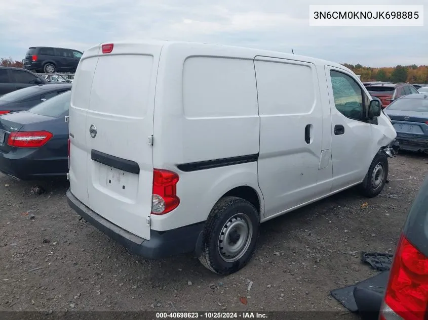 2018 Nissan Nv200 S VIN: 3N6CM0KN0JK698885 Lot: 40698623