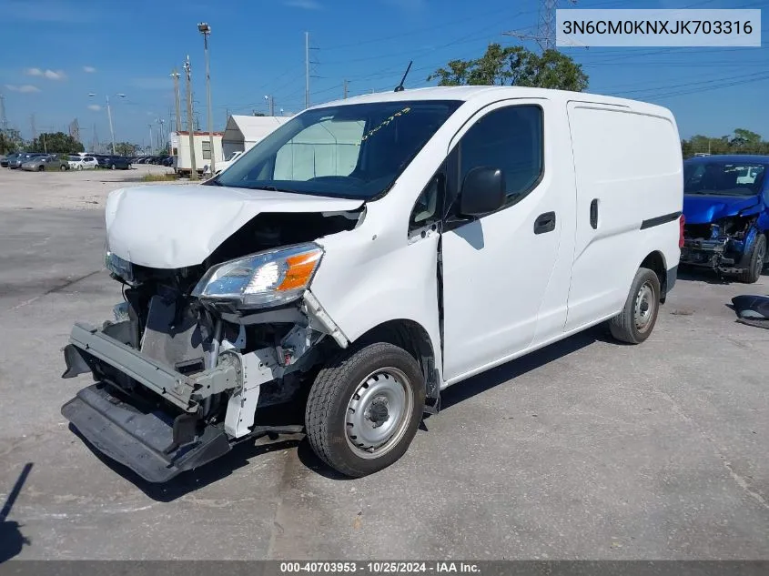 2018 Nissan Nv200 S VIN: 3N6CM0KNXJK703316 Lot: 40703953