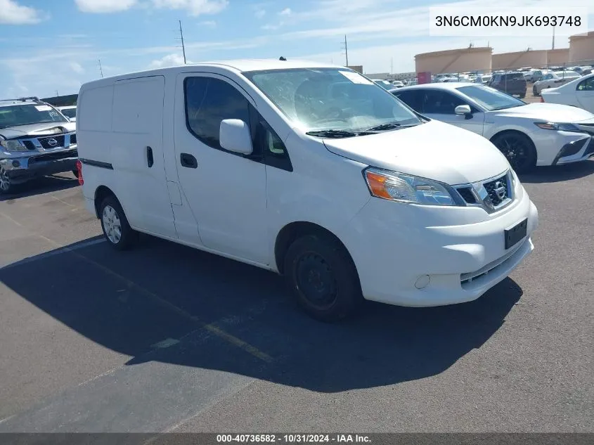 2018 Nissan Nv200 Compact Cargo Sv VIN: 3N6CM0KN9JK693748 Lot: 40736582