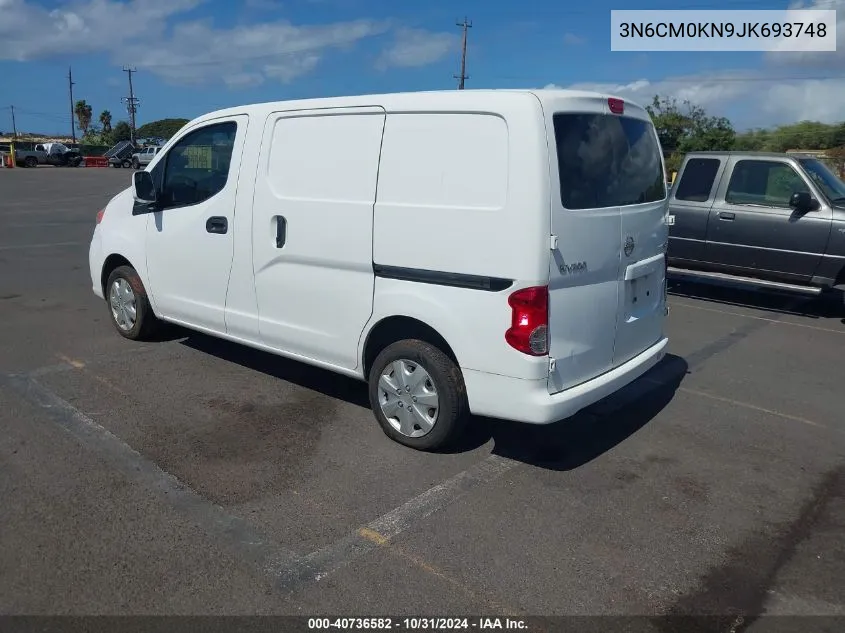 2018 Nissan Nv200 Compact Cargo Sv VIN: 3N6CM0KN9JK693748 Lot: 40736582