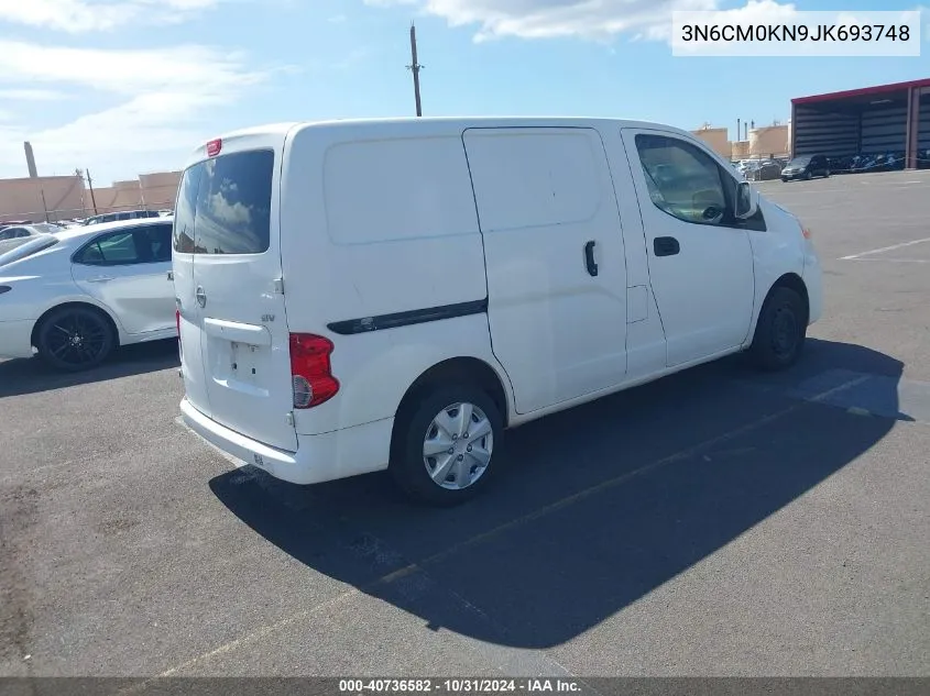 2018 Nissan Nv200 Compact Cargo Sv VIN: 3N6CM0KN9JK693748 Lot: 40736582