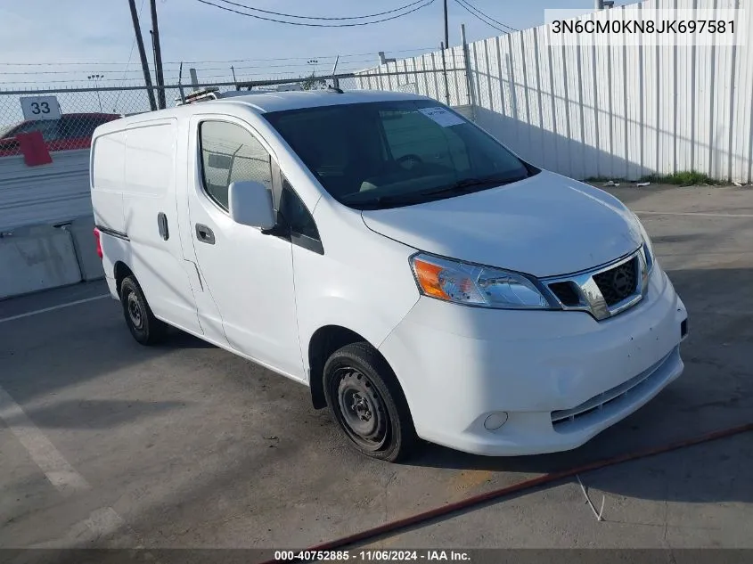 2018 Nissan Nv200 Compact Cargo Sv VIN: 3N6CM0KN8JK697581 Lot: 40752885