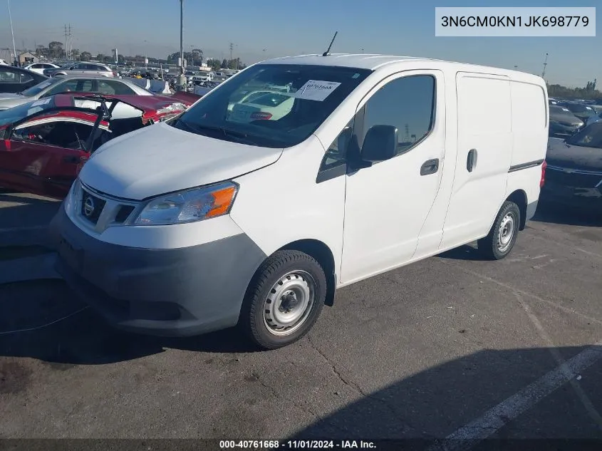 2018 Nissan Nv200 S VIN: 3N6CM0KN1JK698779 Lot: 40761668