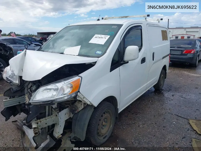 2018 Nissan Nv200 Compact Cargo Sv VIN: 3N6CM0KN8JK695622 Lot: 40769171