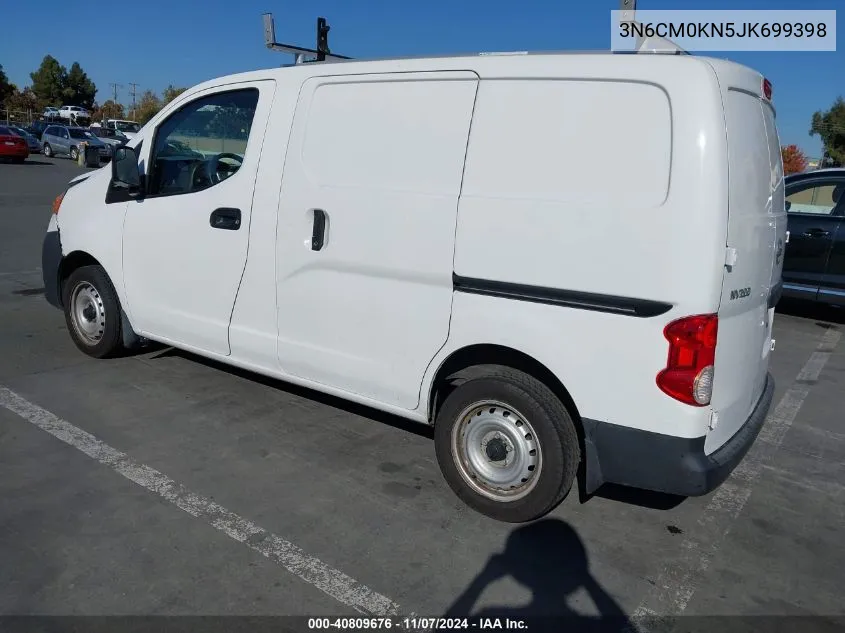 2018 Nissan Nv200 S VIN: 3N6CM0KN5JK699398 Lot: 40809676