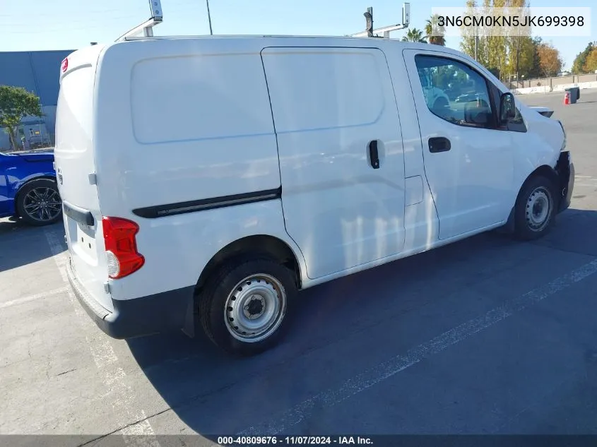 2018 Nissan Nv200 S VIN: 3N6CM0KN5JK699398 Lot: 40809676