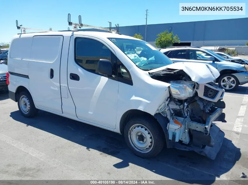 2019 Nissan Nv200 S VIN: 3N6CM0KN6KK705534 Lot: 40105198