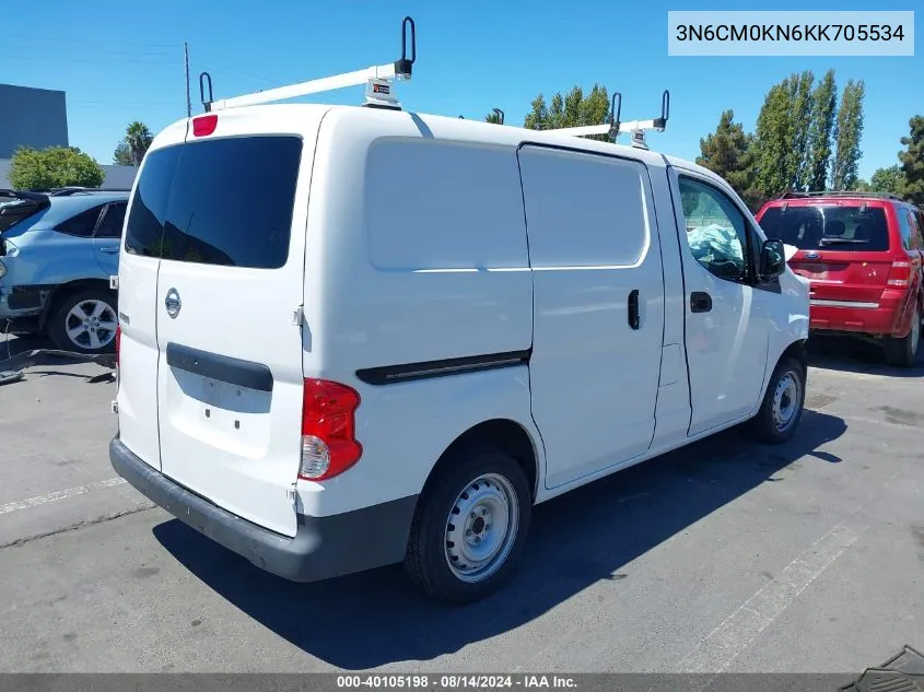 2019 Nissan Nv200 S VIN: 3N6CM0KN6KK705534 Lot: 40105198