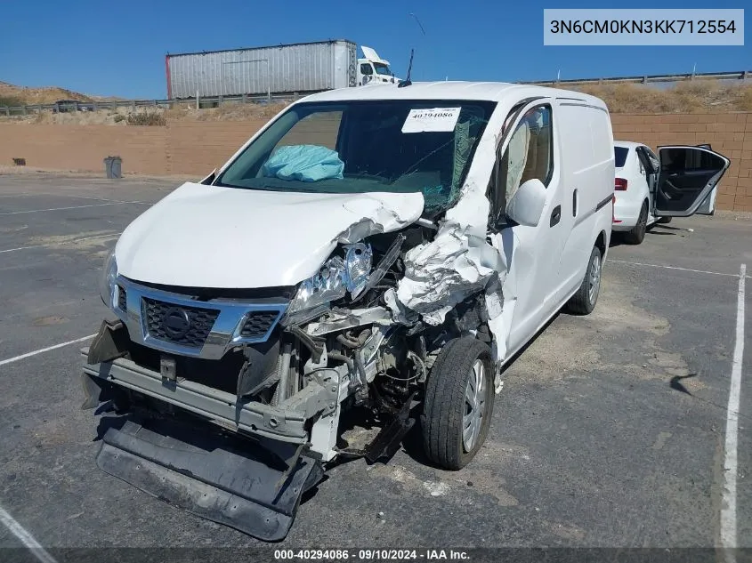 2019 Nissan Nv200 Sv VIN: 3N6CM0KN3KK712554 Lot: 40294086