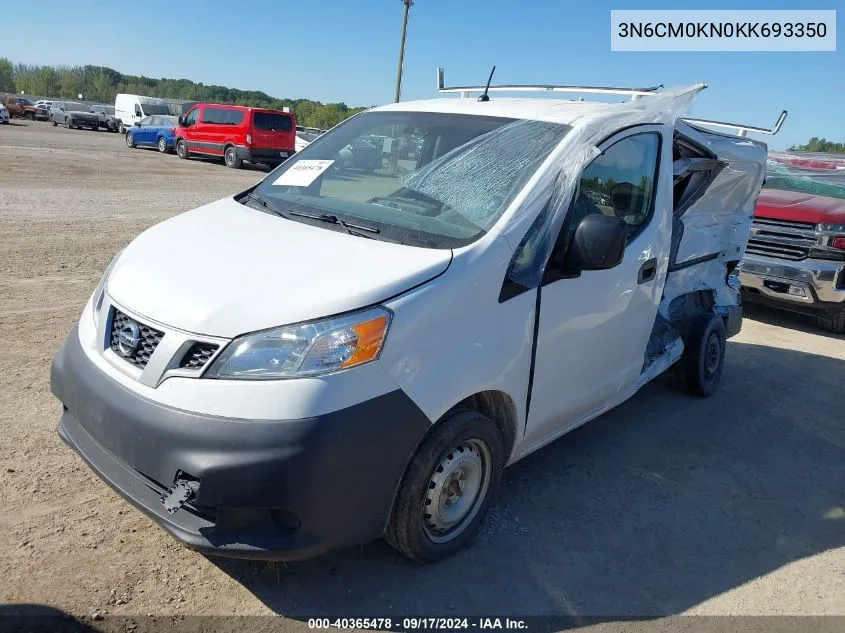 2019 Nissan Nv200 S VIN: 3N6CM0KN0KK693350 Lot: 40365478