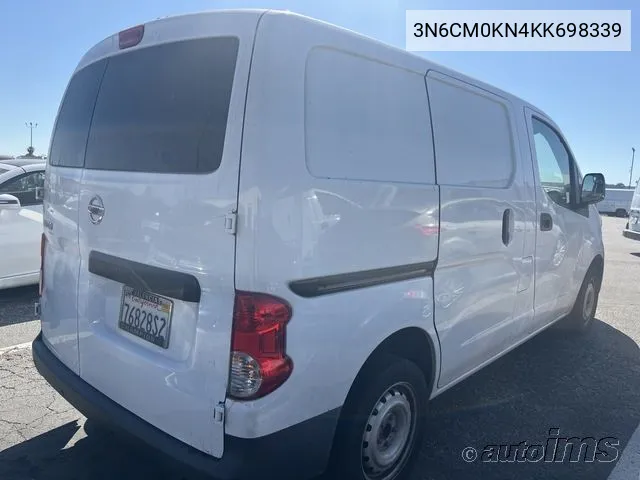 2019 Nissan Nv200 2.5S/2.5Sv VIN: 3N6CM0KN4KK698339 Lot: 40458041