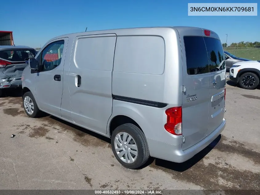 2019 Nissan Nv200 Sv VIN: 3N6CM0KN6KK709681 Lot: 40532493