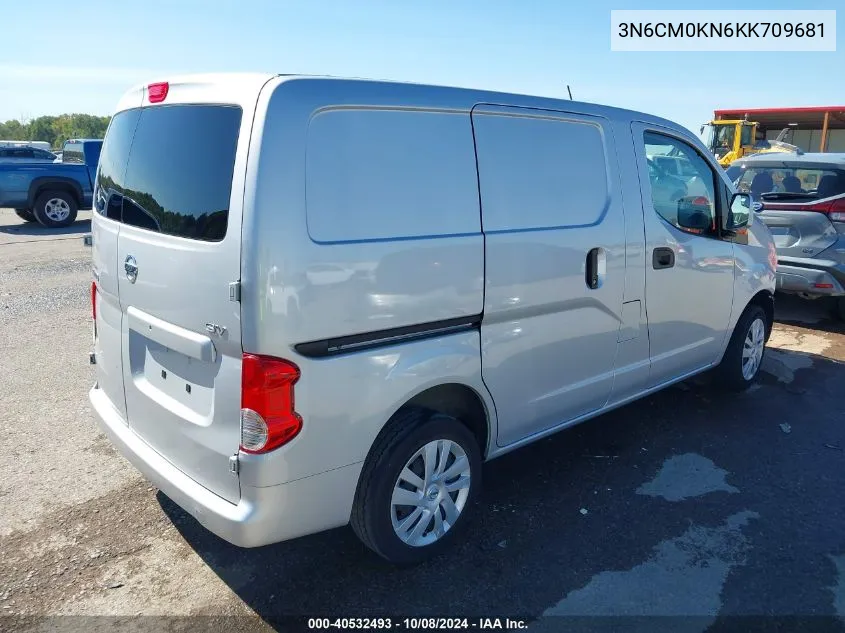 2019 Nissan Nv200 Sv VIN: 3N6CM0KN6KK709681 Lot: 40532493