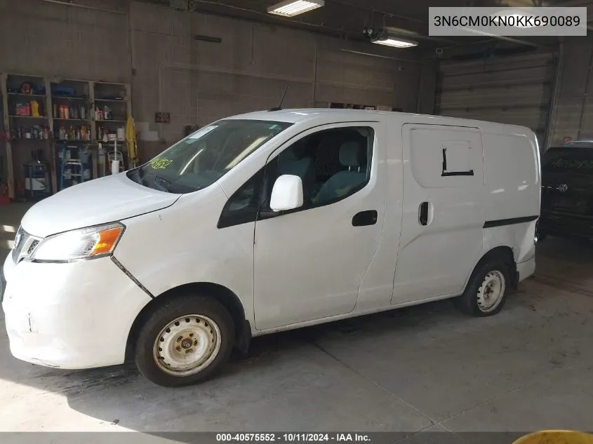 2019 Nissan Nv200 2.5S/2.5Sv VIN: 3N6CM0KN0KK690089 Lot: 40575552