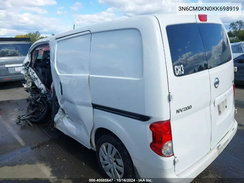 3N6CM0KN0KK698919 2019 Nissan Nv200 Sv