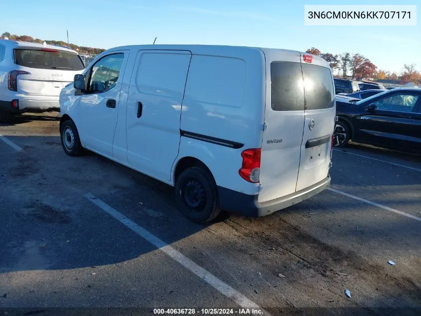 2019 Nissan Nv200 S VIN: 3N6CM0KN6KK707171 Lot: 40636728