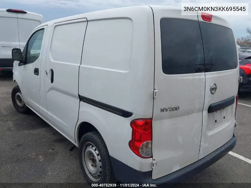 2019 Nissan Nv200 S VIN: 3N6CM0KN3KK695545 Lot: 40752939