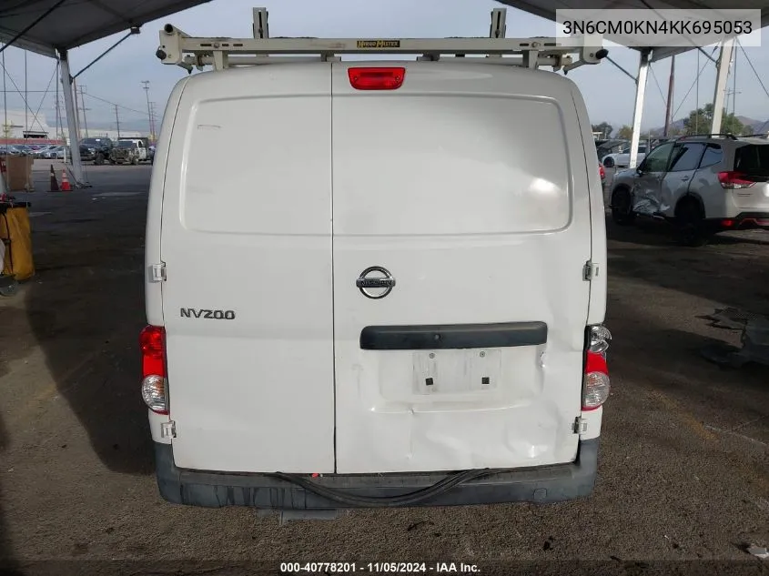 2019 Nissan Nv200 S VIN: 3N6CM0KN4KK695053 Lot: 40778201