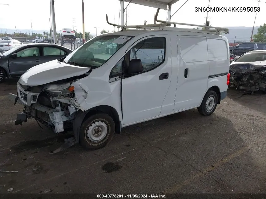 2019 Nissan Nv200 S VIN: 3N6CM0KN4KK695053 Lot: 40778201