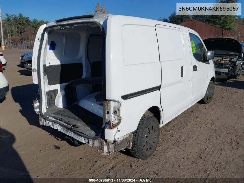 2019 Nissan Nv200 S VIN: 3N6CM0KN4KK695067 Lot: 40796813