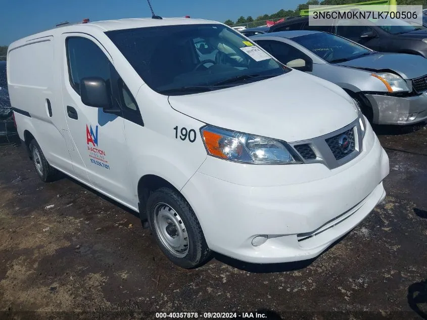 2020 Nissan Nv200 Compact Cargo S Xtronic Cvt VIN: 3N6CM0KN7LK700506 Lot: 40357878