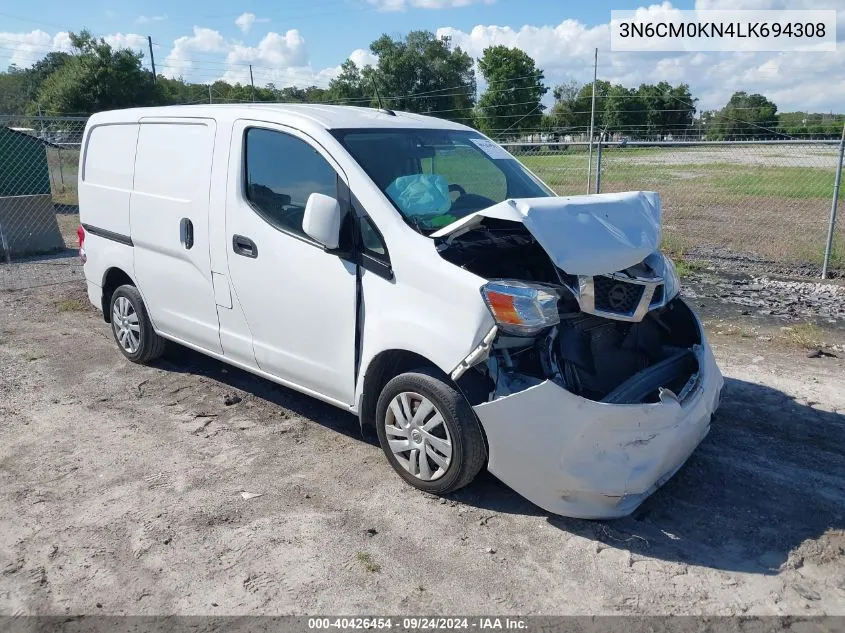 2020 Nissan Nv200 Compact Cargo Sv Xtronic Cvt VIN: 3N6CM0KN4LK694308 Lot: 40426454