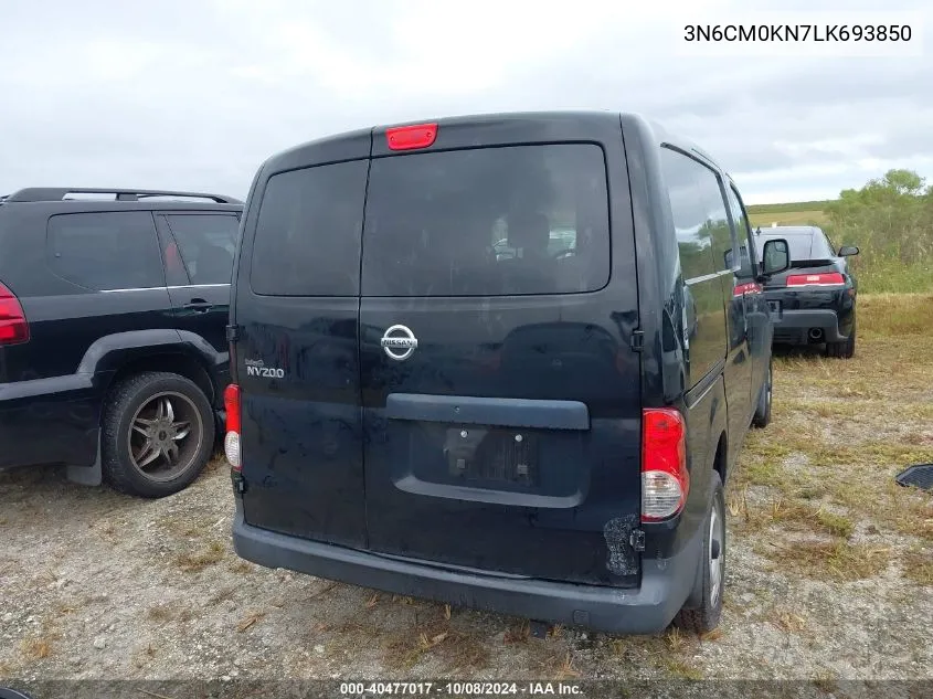 2020 Nissan Nv200 2.5S/2.5Sv VIN: 3N6CM0KN7LK693850 Lot: 40477017