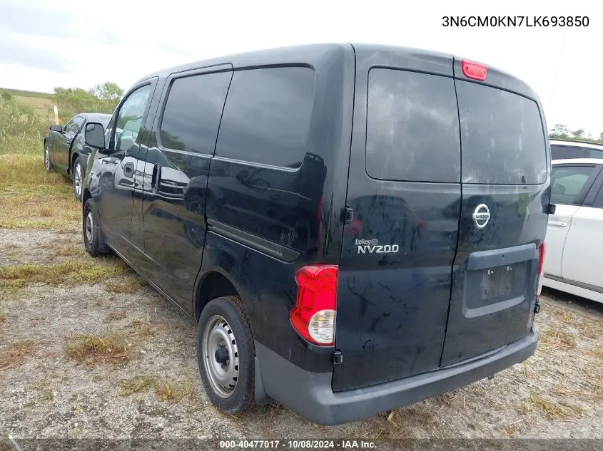 2020 Nissan Nv200 2.5S/2.5Sv VIN: 3N6CM0KN7LK693850 Lot: 40477017