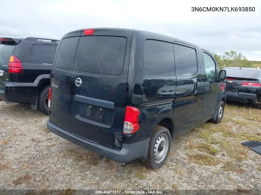 2020 Nissan Nv200 2.5S/2.5Sv VIN: 3N6CM0KN7LK693850 Lot: 40477017